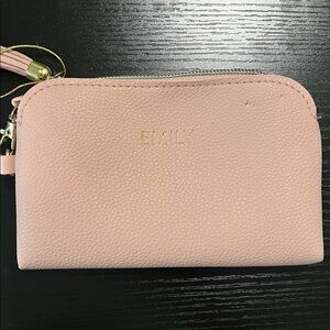 NWT Pink wristlet “Emily”